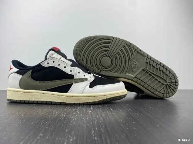 Reps TBK Travis Air OG DZ4137-106 x 1 Olive WMNS Low Scott Jordan 0606